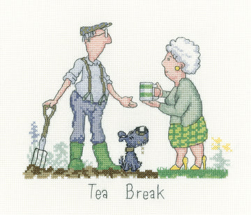Heritage Tea Break Cross Stitch Kit