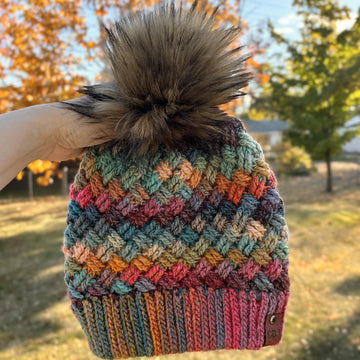 Diagonal Weave Slouch