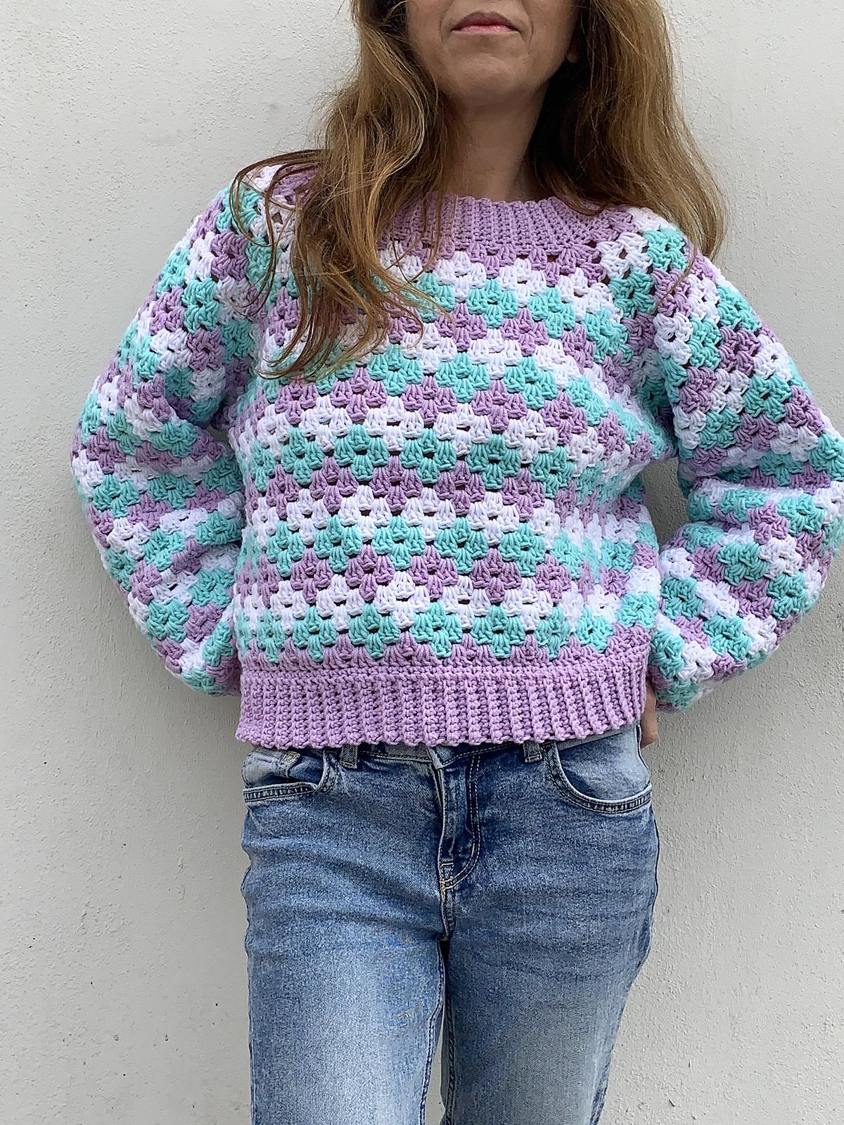 Granny Diamond Sweater