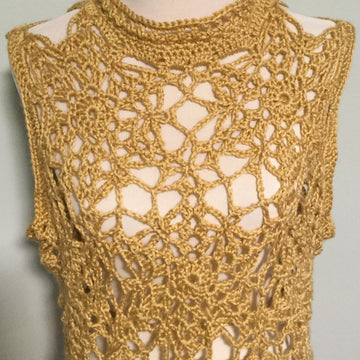 Art Deco Open Shoulder Shell