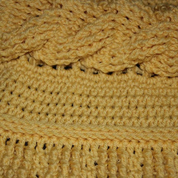 "Knit" Cable Scarf