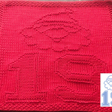 Nr. 284 – 21 –  19 Christmas Santa 65 stitches