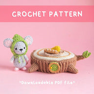 Momo the Mouse Crochet Pattern