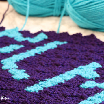 Black Lives Matter C2C crochet