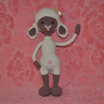 Rosy the sheep doll