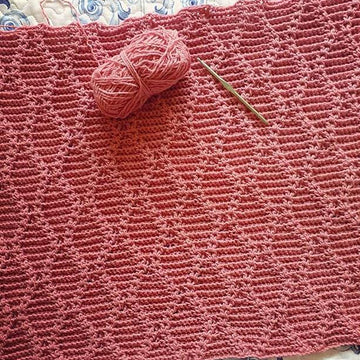 Latticework Afghan