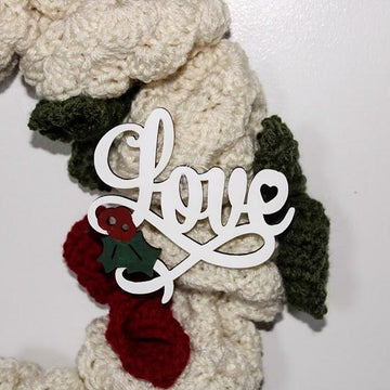 Christmas Holly Wreath