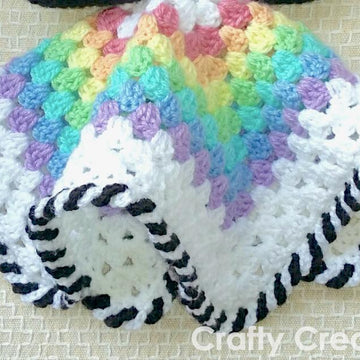 Panda Lovey (Security Blanket)