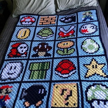 Super Mario blanket