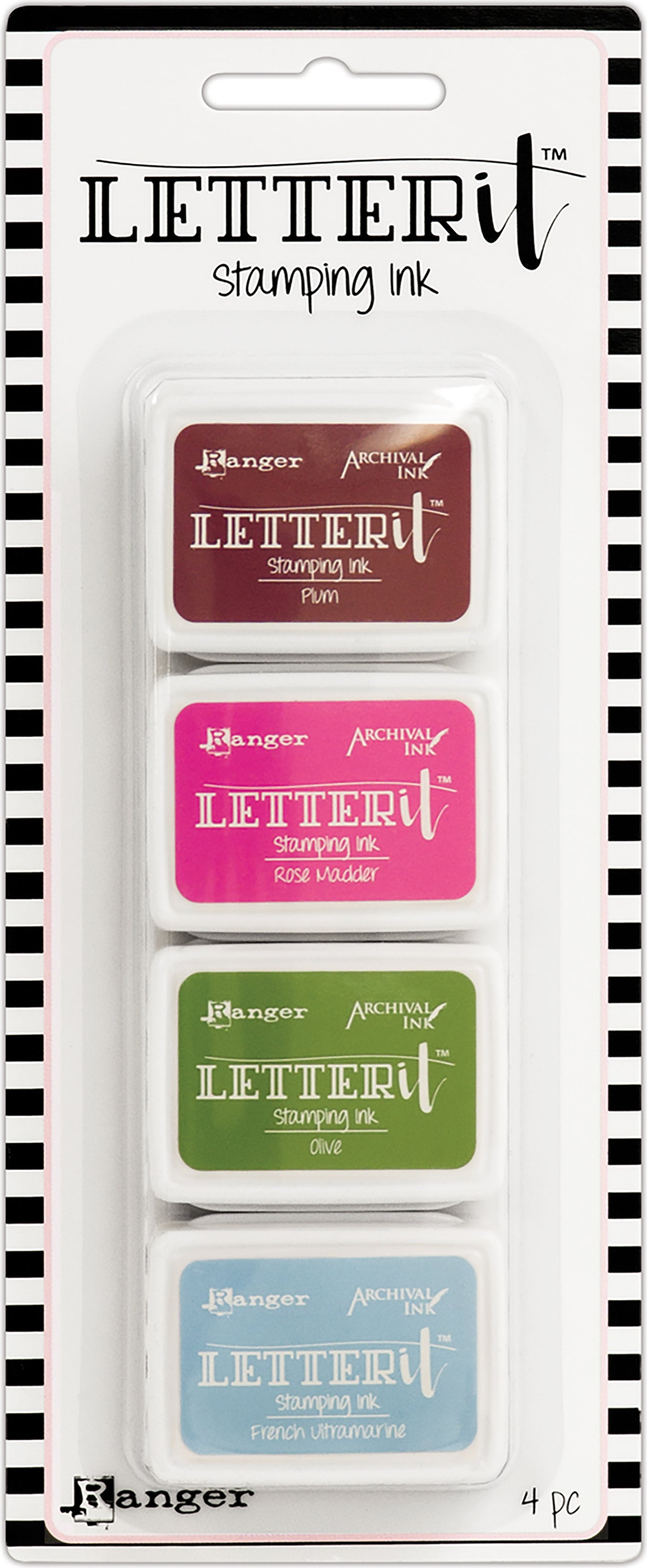 Ranger Letter It Stamping Ink Set - #2