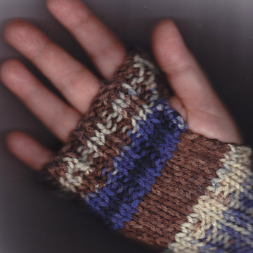 Easy Knit Fingerless Mitts