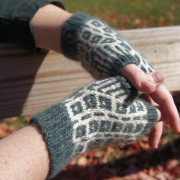 Box and Beam Wrist Warmers