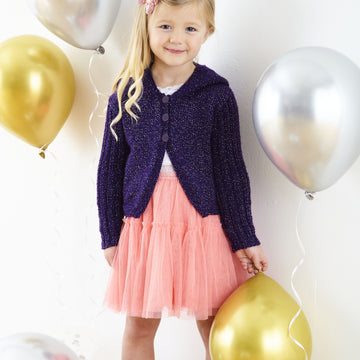 Cardigans in King Cole Glitz DK - 6210 - Leaflet