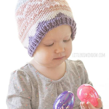 Fair Isle Easter Egg Hat