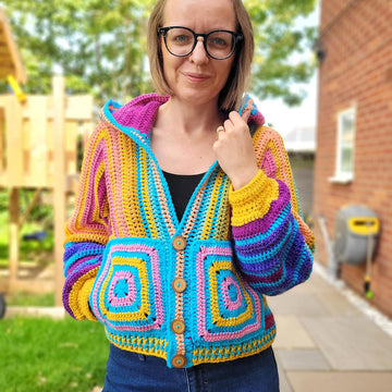Solid Hexi Cardi