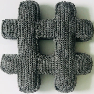 The Hashtag Cushion
