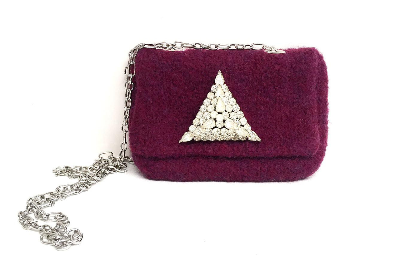 DIANA Felted Evening Purse