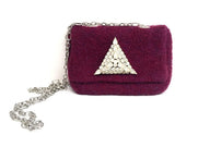 DIANA Felted Evening Purse