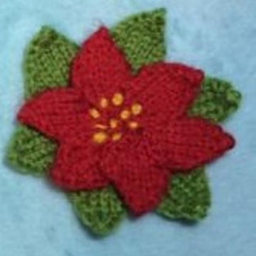 Poppy, Daffodil and Poinsettia Flower Badges