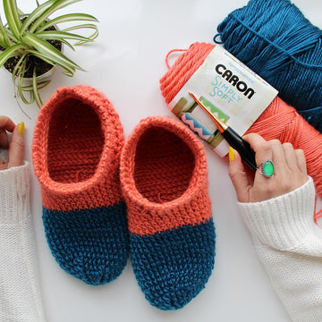 Dipped Lolly Slippers