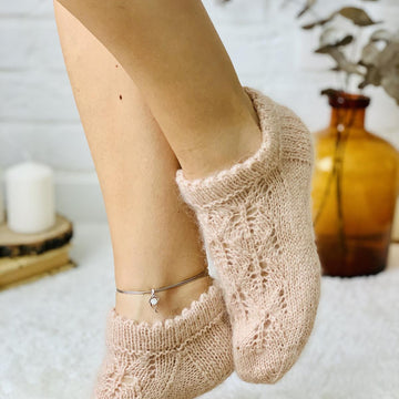 Lace slippers