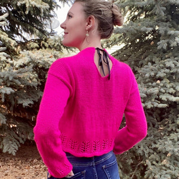 Dianthus Lace Hemmed Top