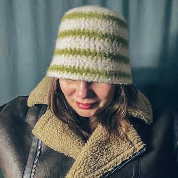 Felted bucket hat