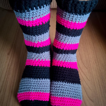 Happy Scrappy Socks