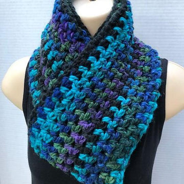 Peacock Infinity Scarf