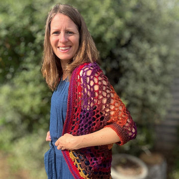 Coral Cocoon Cardigan
