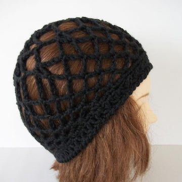 Lace Beanie with Flower