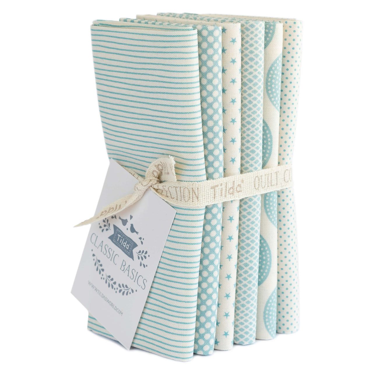 Tilda Basics  Fat Quarter Bundle - Light Blue