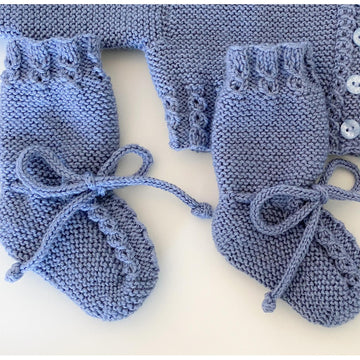 Angel Baby Booties #117