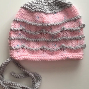 Soft Waves Baby Bonnet