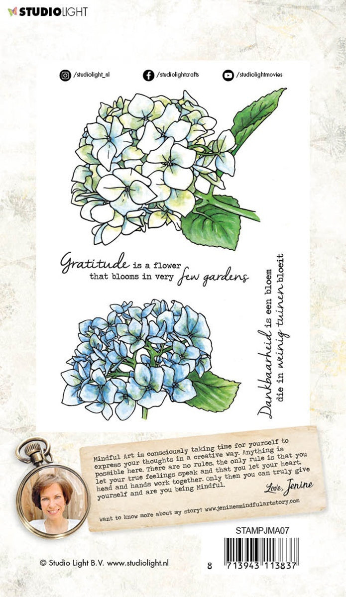 Studio Light Jenine's Mindful Art Clear Stamps - NR. 07