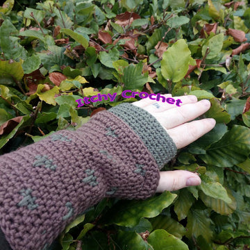 Lagen Spike Stitch Gloves