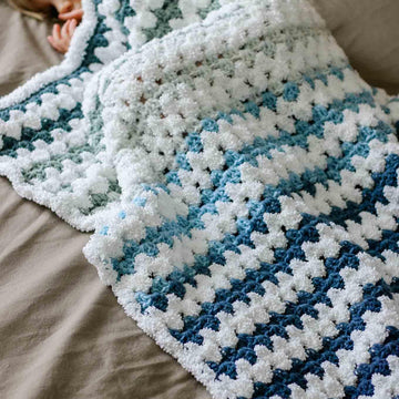 Tributary Baby Blanket