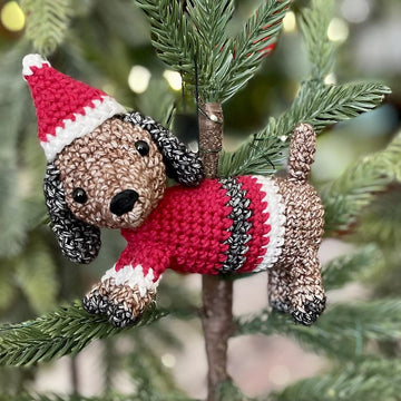 Christmas Dachshund