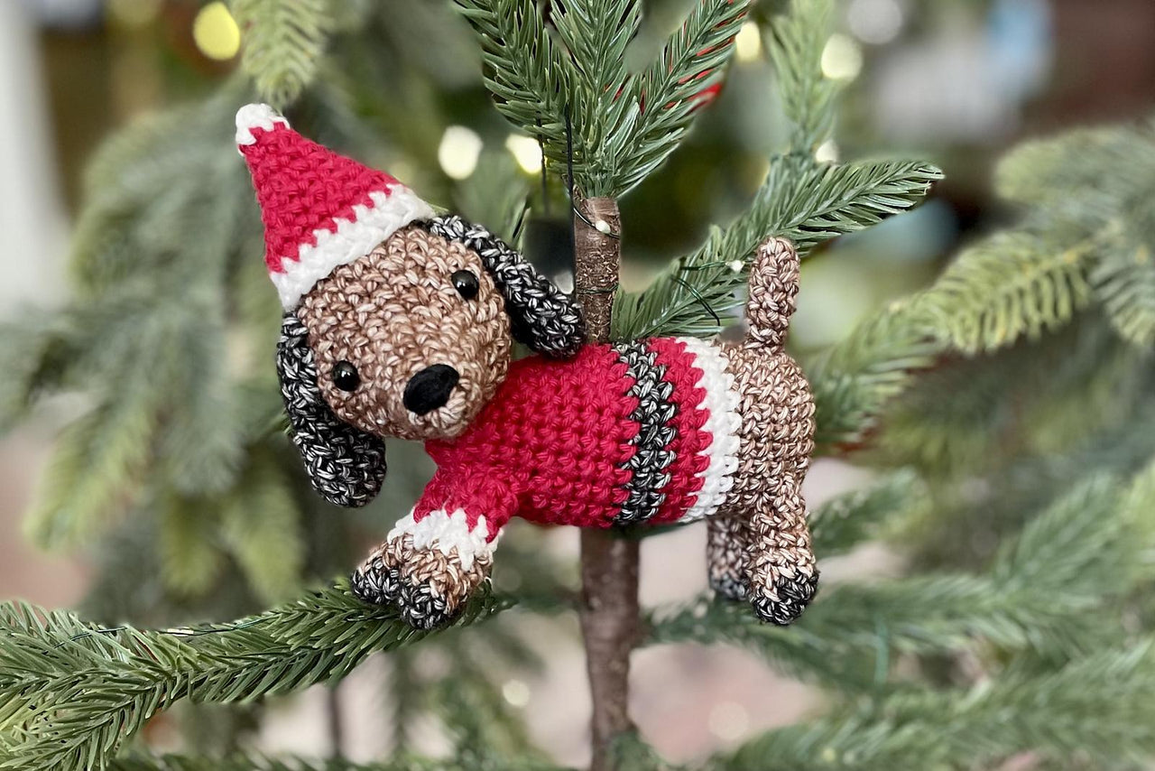 Christmas Dachshund