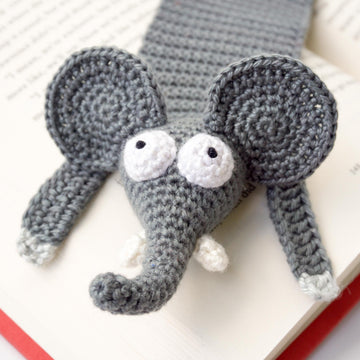 Elephant Bookmark Crochet Pattern