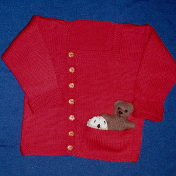 Toy in Pocket Seamless Cardi