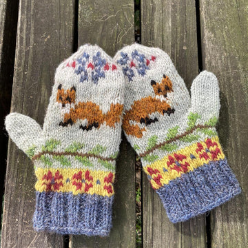 Woodland Fox Mittens