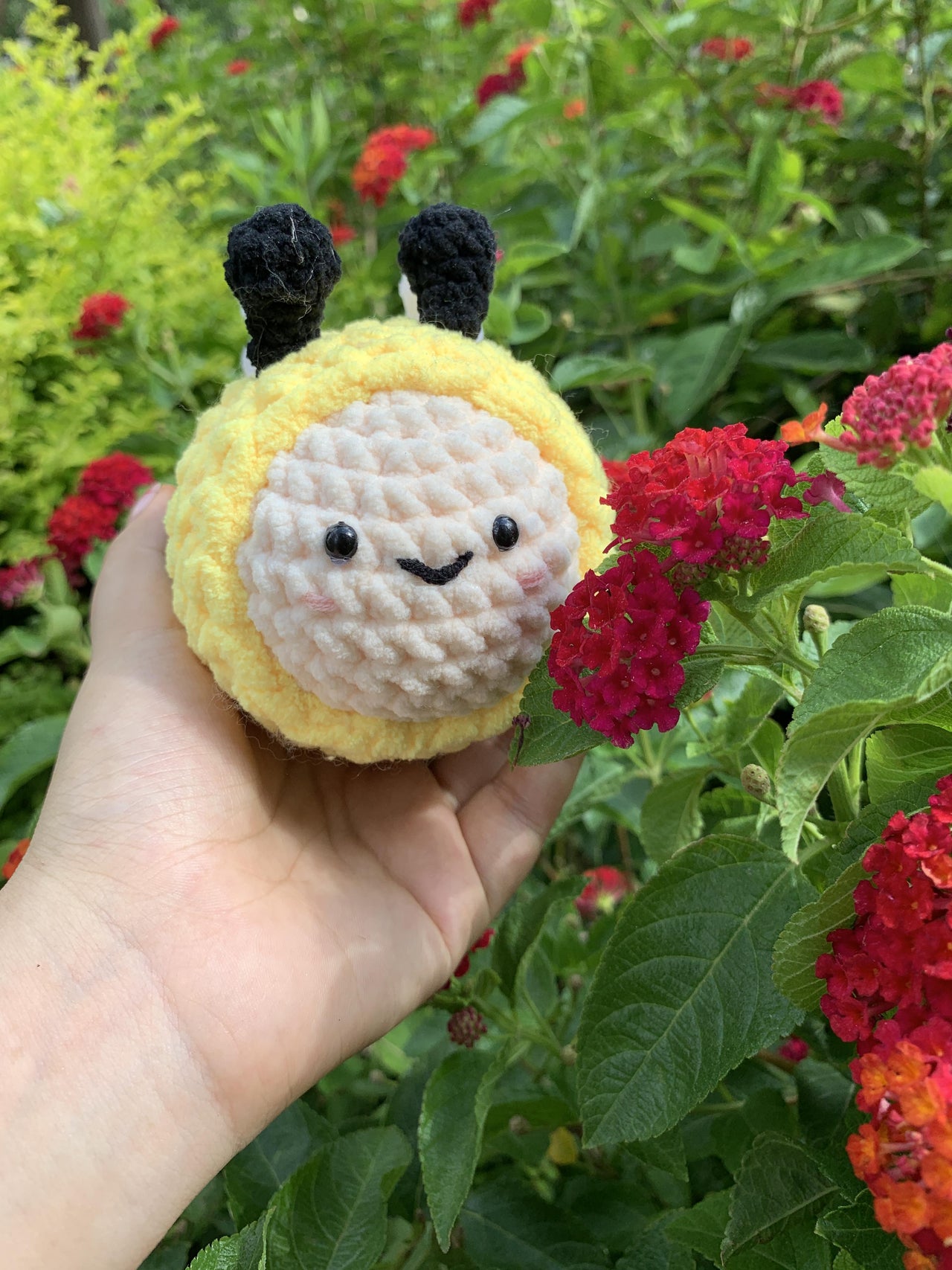 Sweet Baby Bee Plush Crochet Pattern