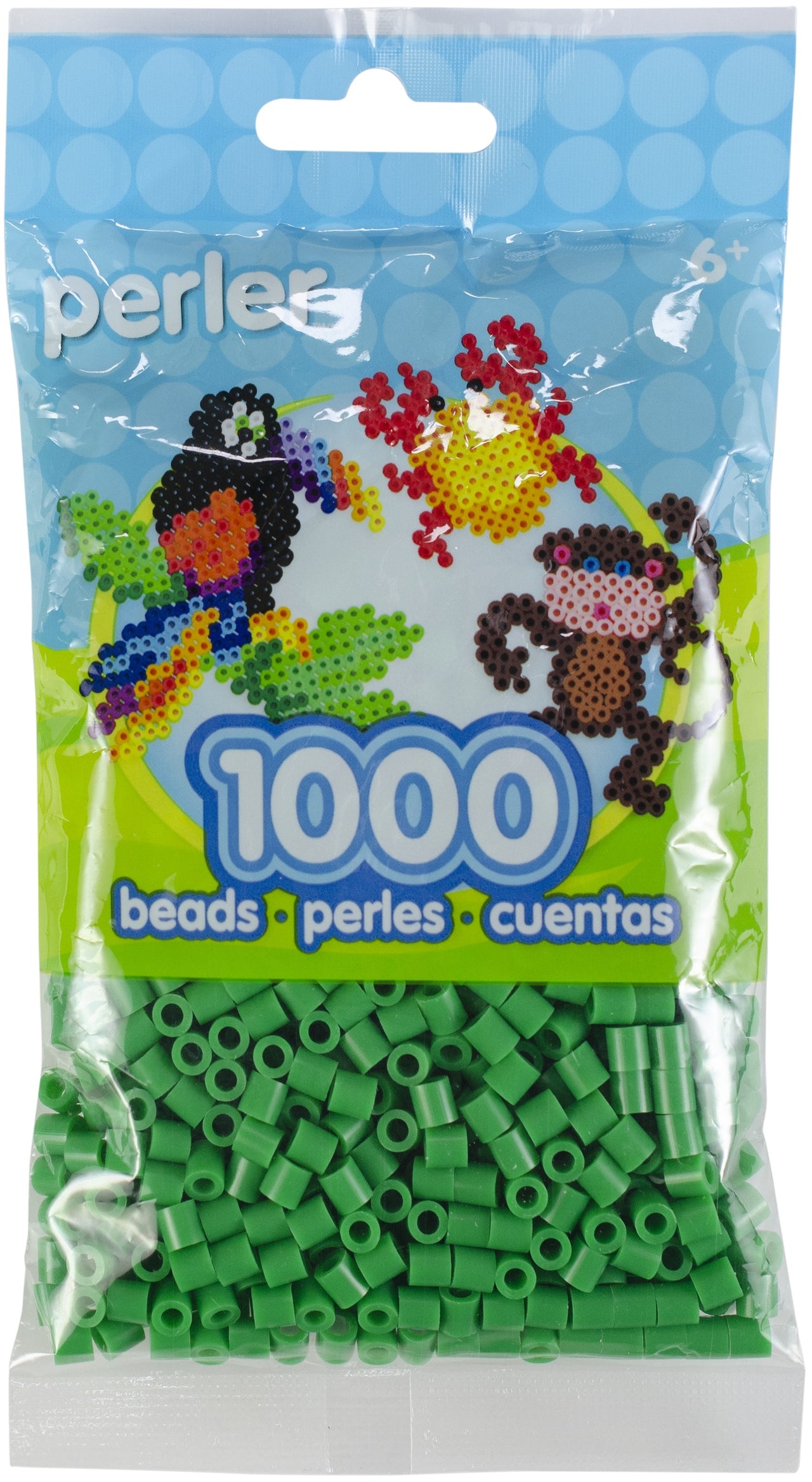 Perler Beads 1,000/Pkg - Shamrock