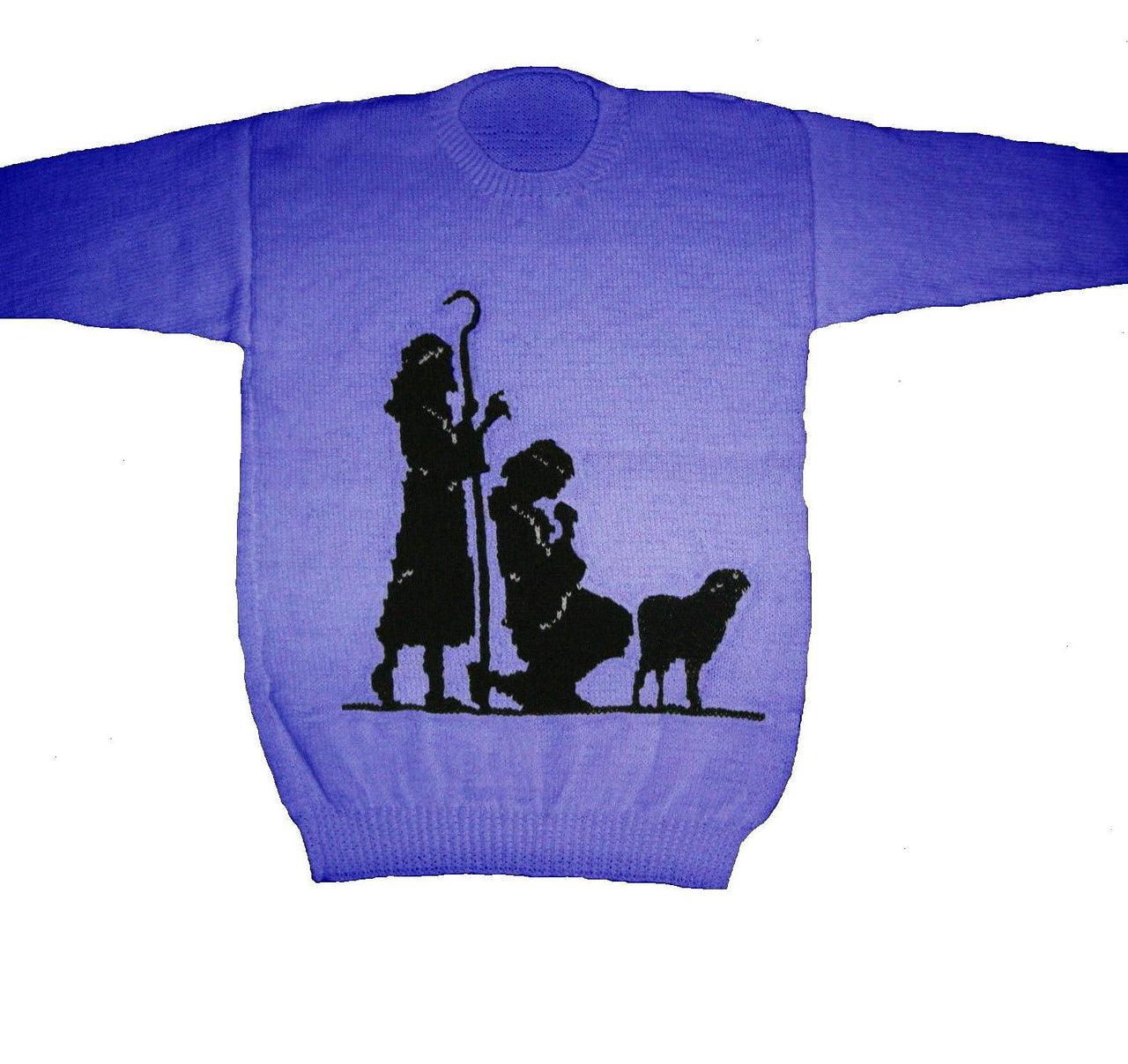 Plus Size Christmas Scene Jumper