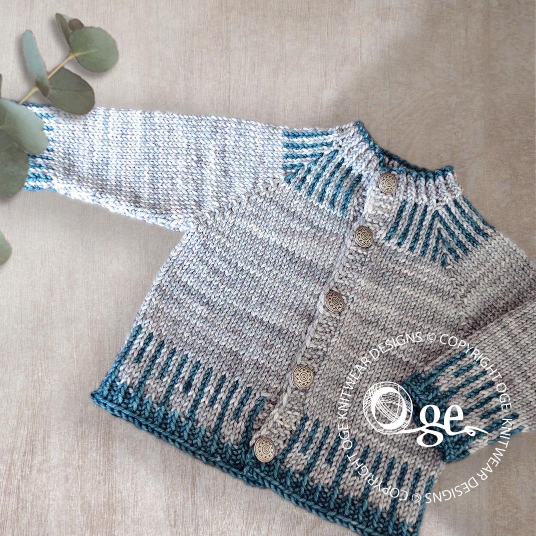 Trax Cardigan & Hat- P237