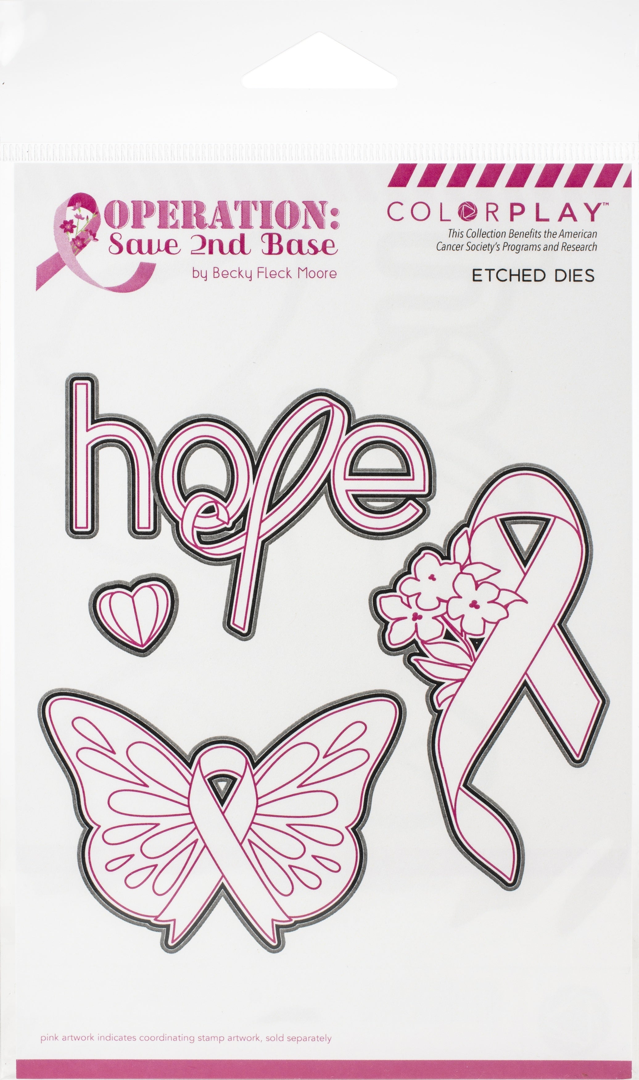 Photoplay Paper ColorPlay Etched Die - Operation Save 2nd Base