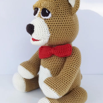 Crochet Toy Pattern Barney the Bear