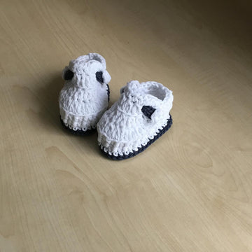 Baby Bootie & Hat Set N 263
