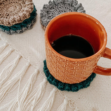 Flower Pop Coasters